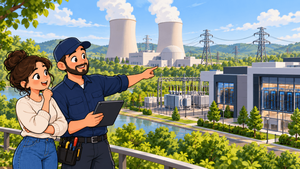 Why Are Nuclear Plants Restarting for AI Data Centers?