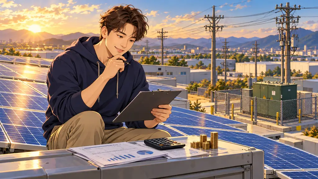 Commercial Solar Interconnection Costs: When Grid Upgrades Raise Your Budget — JHOTAS editorial illustration